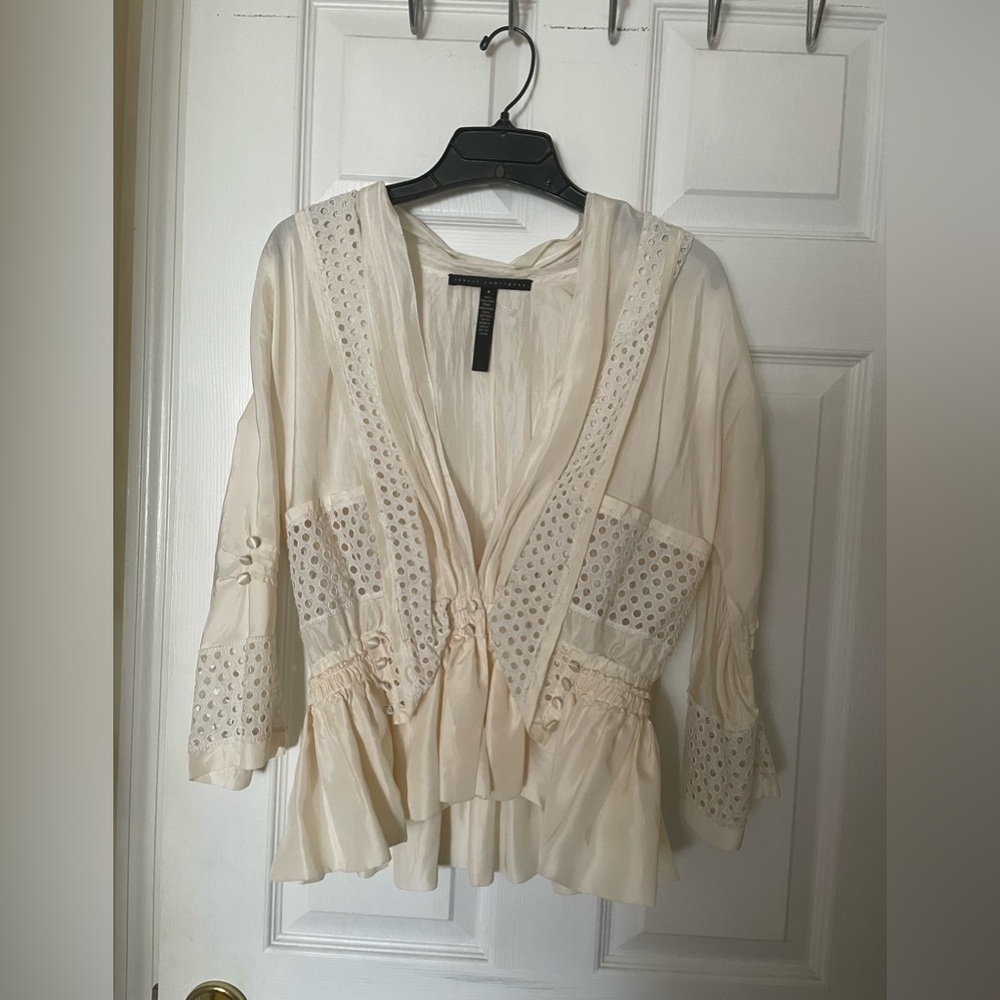 Robert Rodriguez Silk Blouse